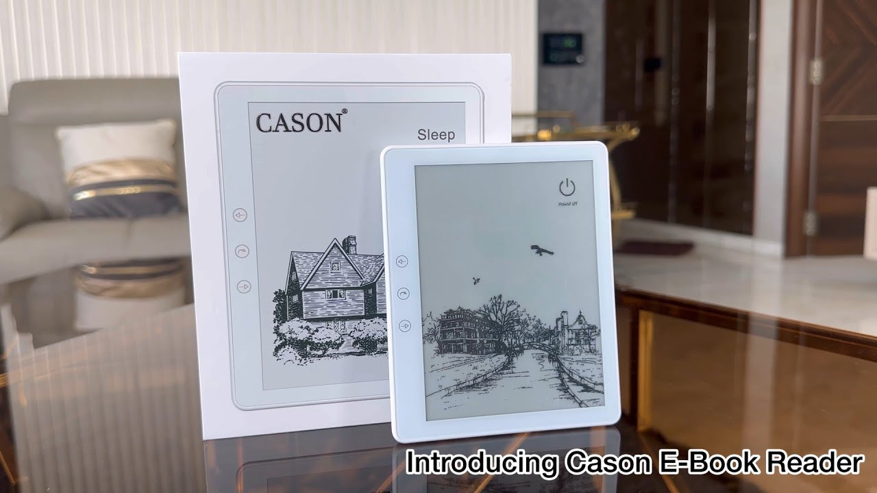 Cason E7 E-Reader Tablet 📚 Best E Ink eBook Reader 2025 | Kindle Alternative with 32GB Storage