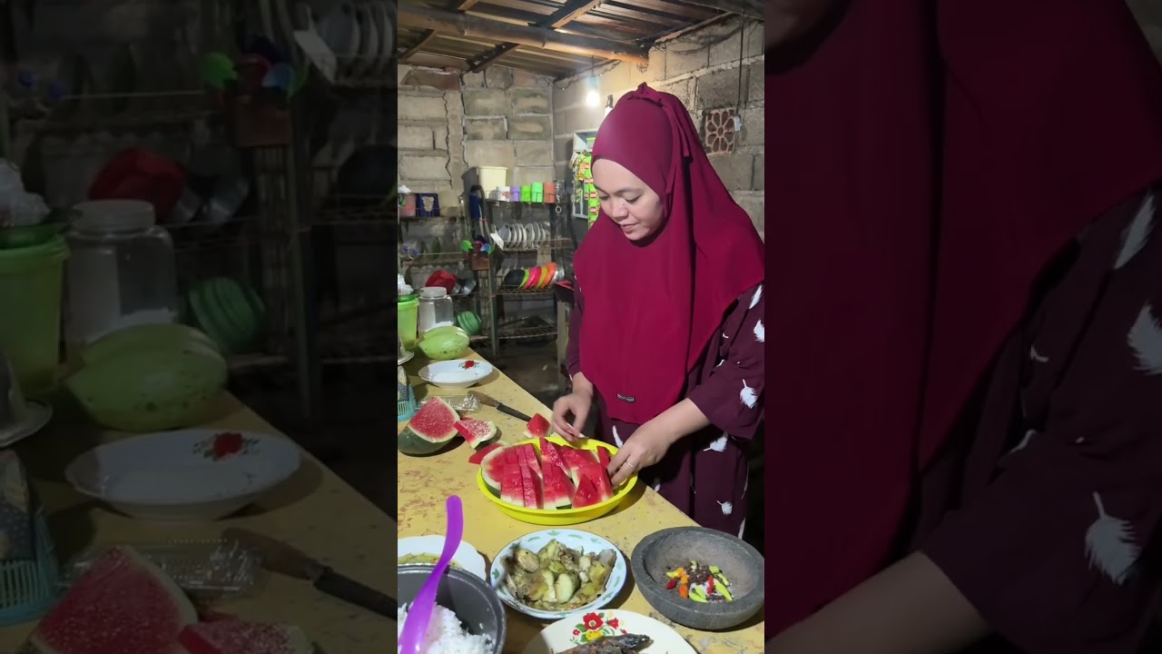 Masak menu ala kadarnya