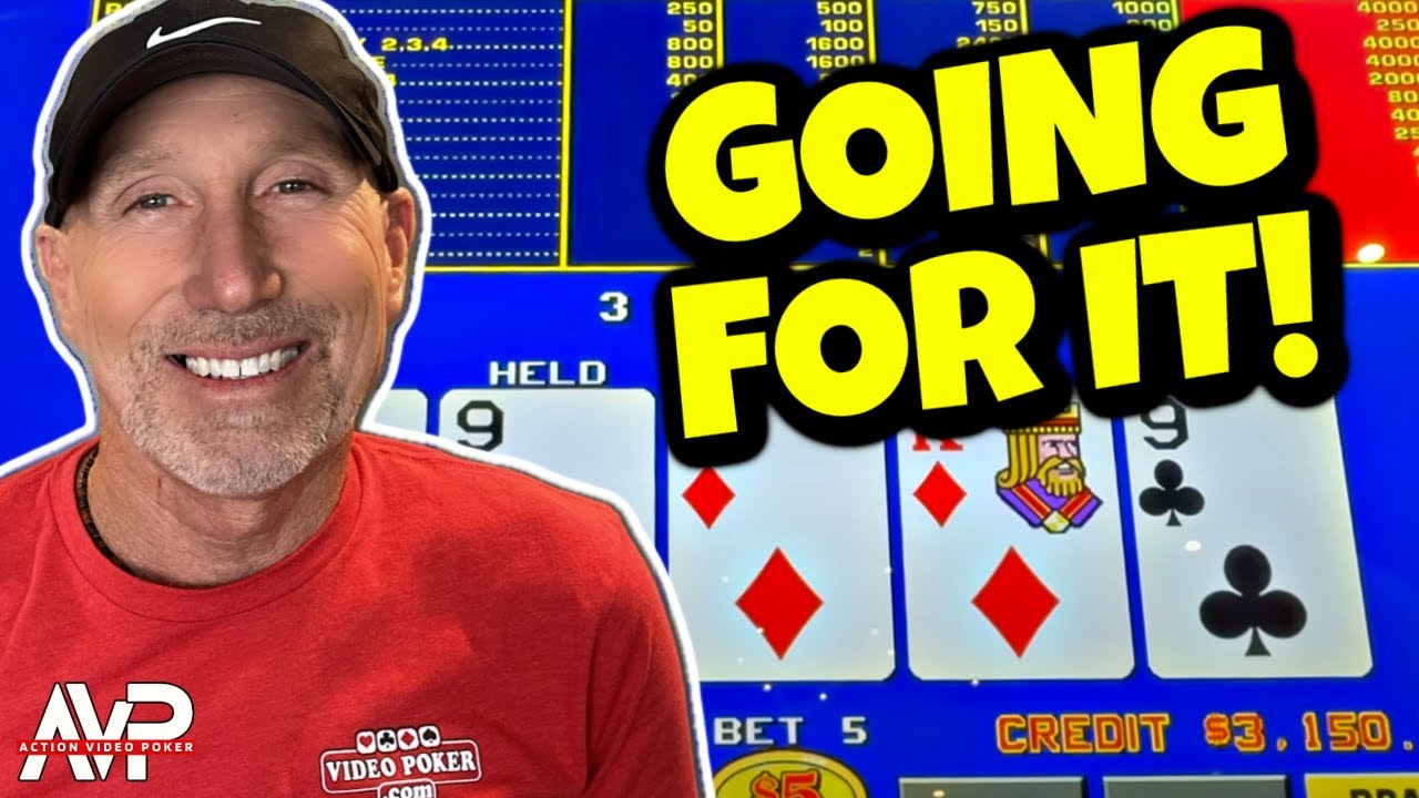GOING FOR BIG BABY on Video Poker in Las Vegas   