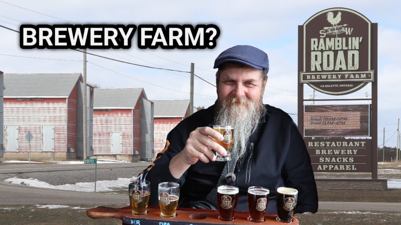 Trying the Food at Ontario&rsquo;s First Brewery Farm &mdash; Ramblin&rsquo; Road #foodreview #daveeats #ontariofood