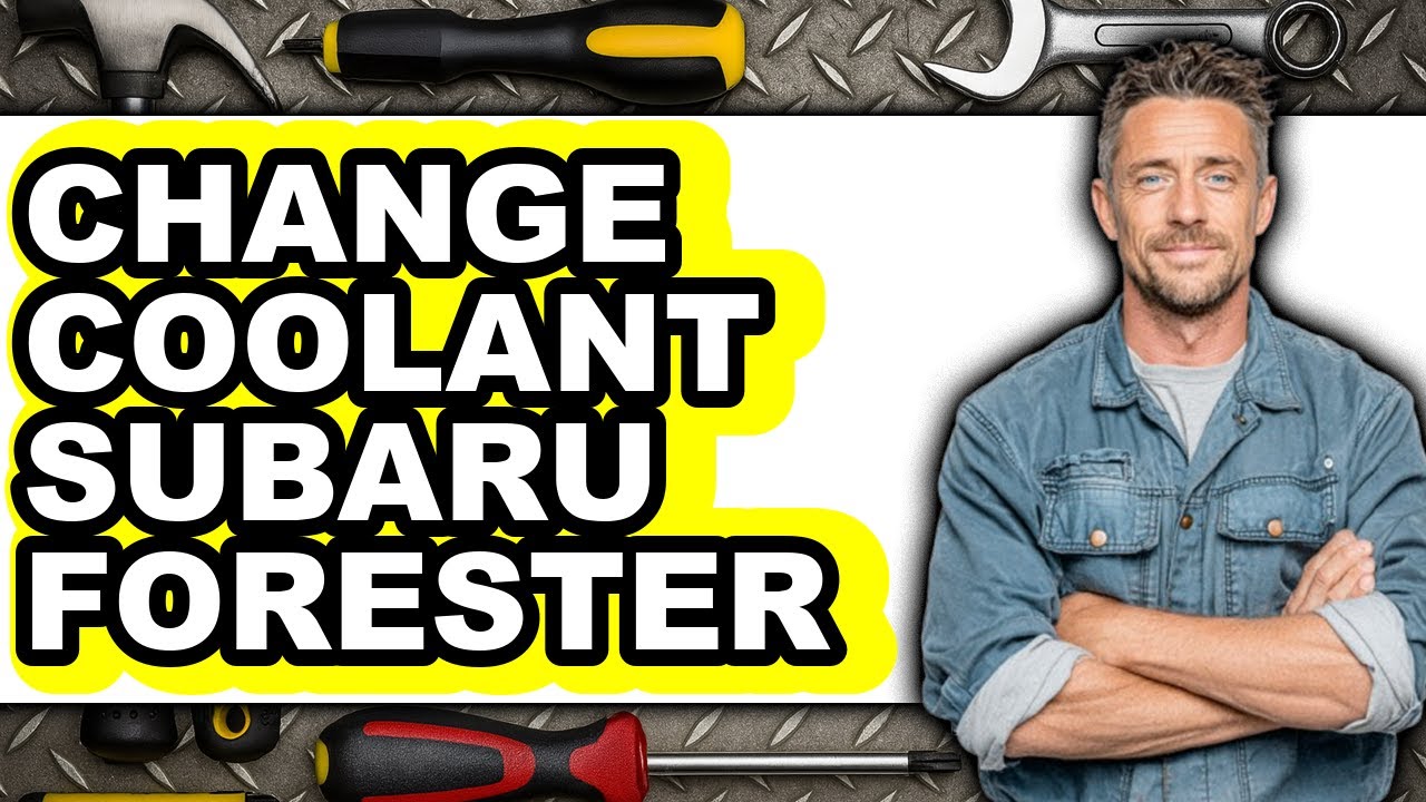 How to Change Coolant Subaru Forester (Only Way)