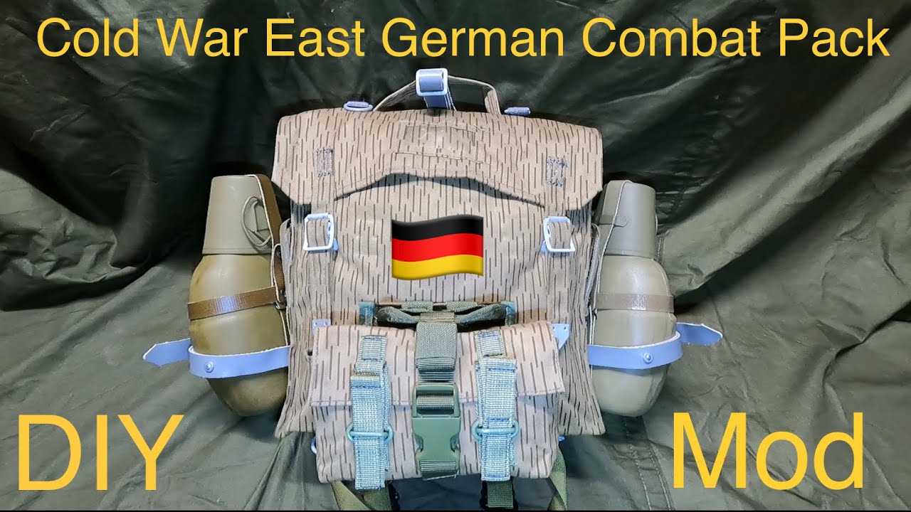 East German Combat Pack DIY MOD Cold war era