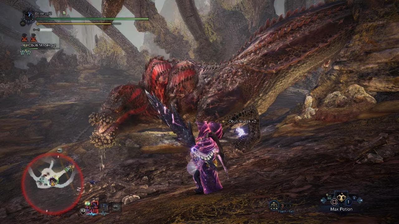 Monster Hunter World: Iceborne Tempered Savage Deviljho Lance solo 7 min