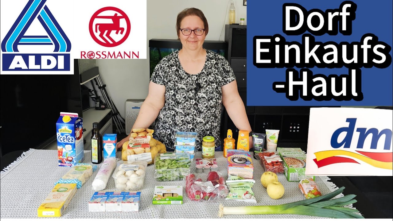 Mein Dorf Einkaufs-Haul was ist alles in den Einkaufstaschen 🛍️ drin?