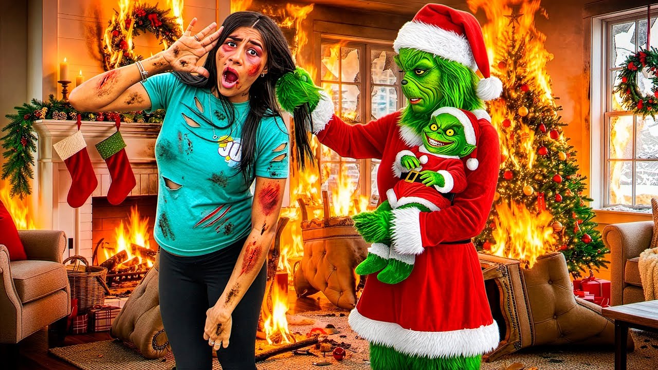 A MÃE DO GRINCH ACABOU COM A JU ARAÚJO *ela chorou 