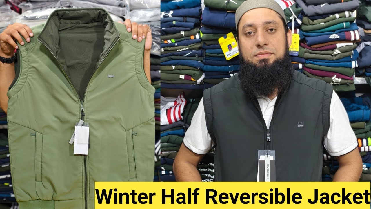 Winter Half Reversible Jacket || LEUFORT Barnd Best Quality Affordable price 