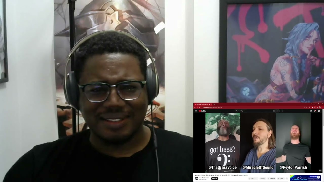 RAPPER REACTS to Valhalla Calling  by Miracle Of Sound ft. Eric Hollaway & Peyton Parrish