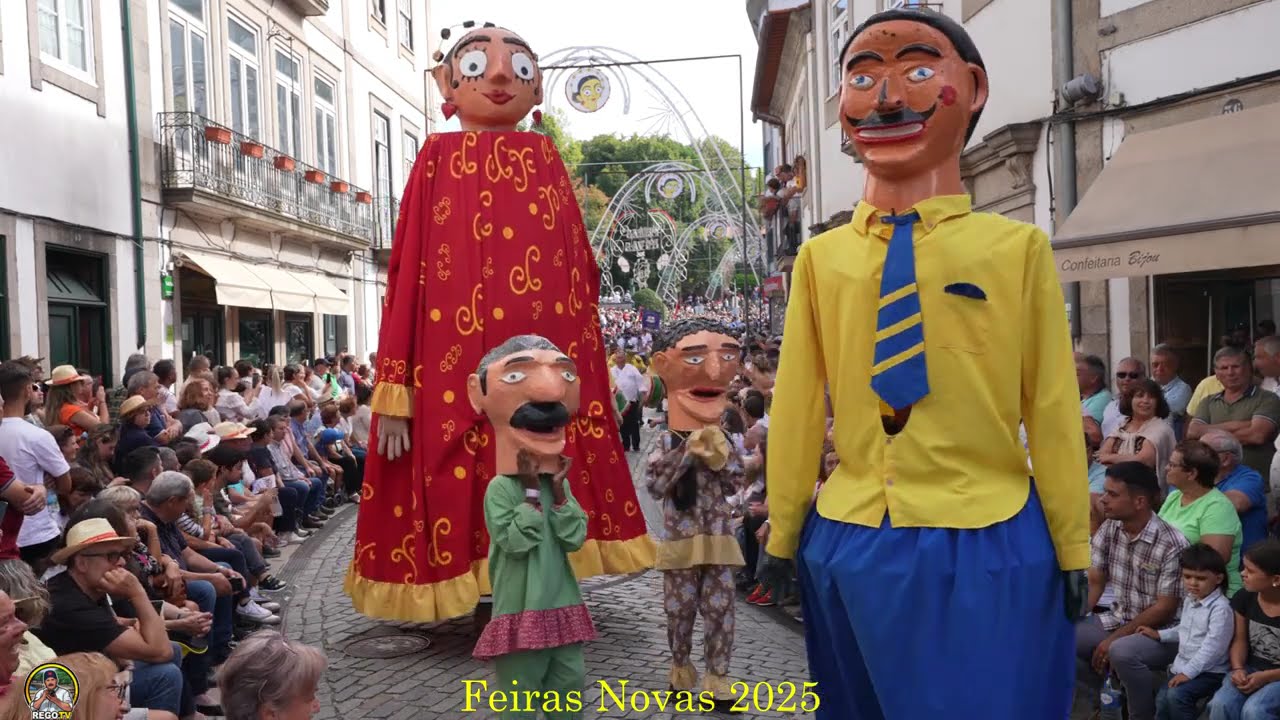 CORTEJO ETNOGRÁFICO FEIRAS NOVAS 2025. PONTE DE LIMA