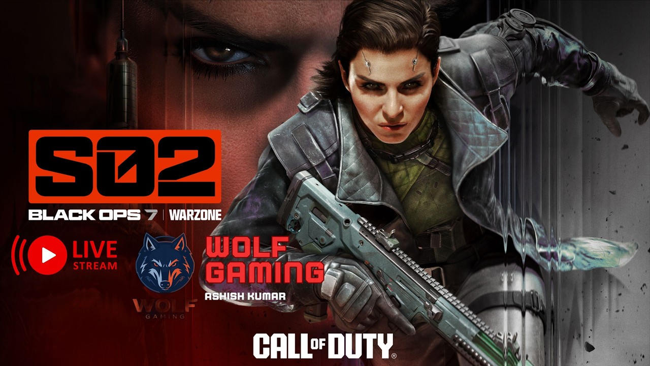Warzone BO7 Season 2 BR/Rank/Casual With Jungli Wolf |  PS4 Gameplay | Wolf Gaming Live