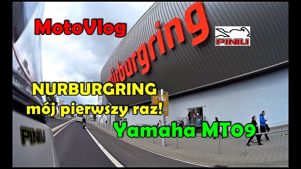 Nurburgring na Yamaha MT09 -mój pierwszy raz! MotoVlog.