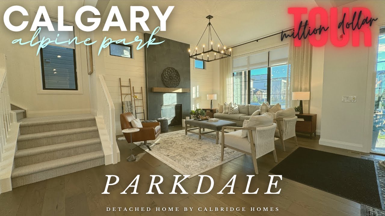 Calbridge Homes | Parkdale | 3195 SF | 4 спальни | 2,5 ванные комнаты | Alpine Park Calgary #mill...
