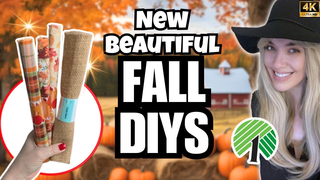 Fall Crafts That Make You Feel Cozy & Happy! Dollar Tree Fall DIY Crafts