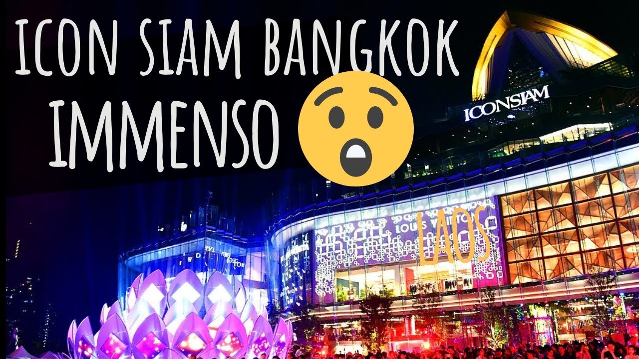 Ecco a voi l'Icon Siam di Bangkok. Immenso!!!!