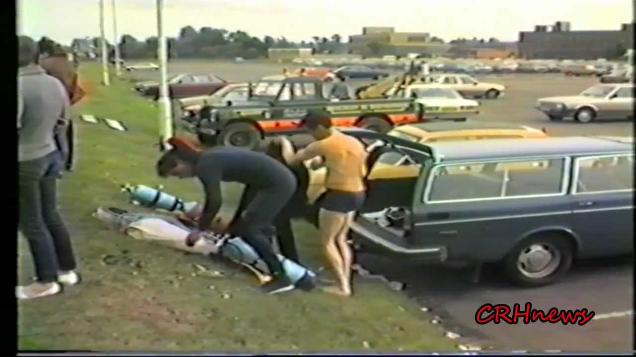 CRHnews - Raising a Titanic Ford Granada 2.8 Ghia X from depths