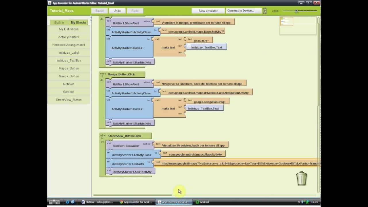 Tutorial - Inviare email (Gmail) con App Inventor