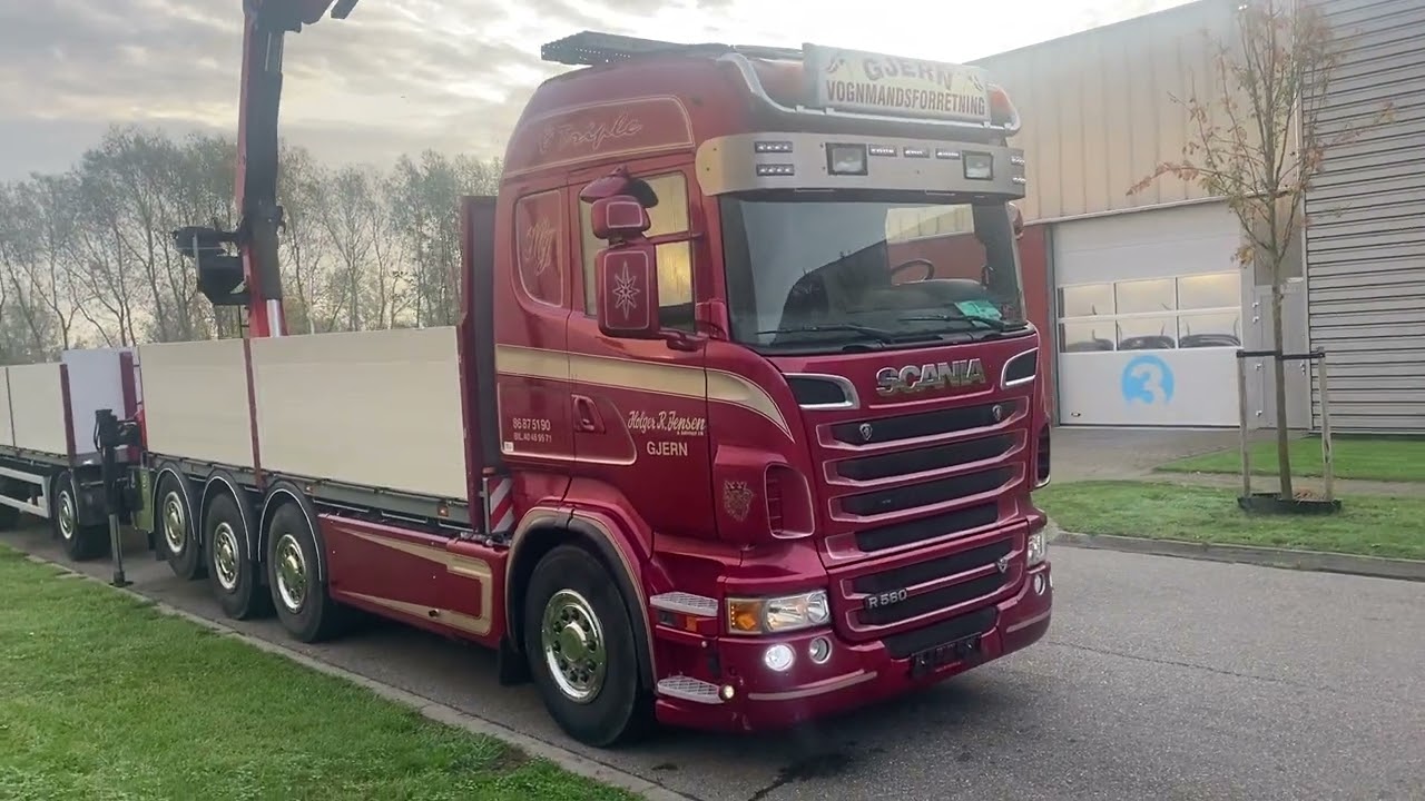 KRAANWAGEN SCANIA R560 V8 + PALFINGER PK27002
