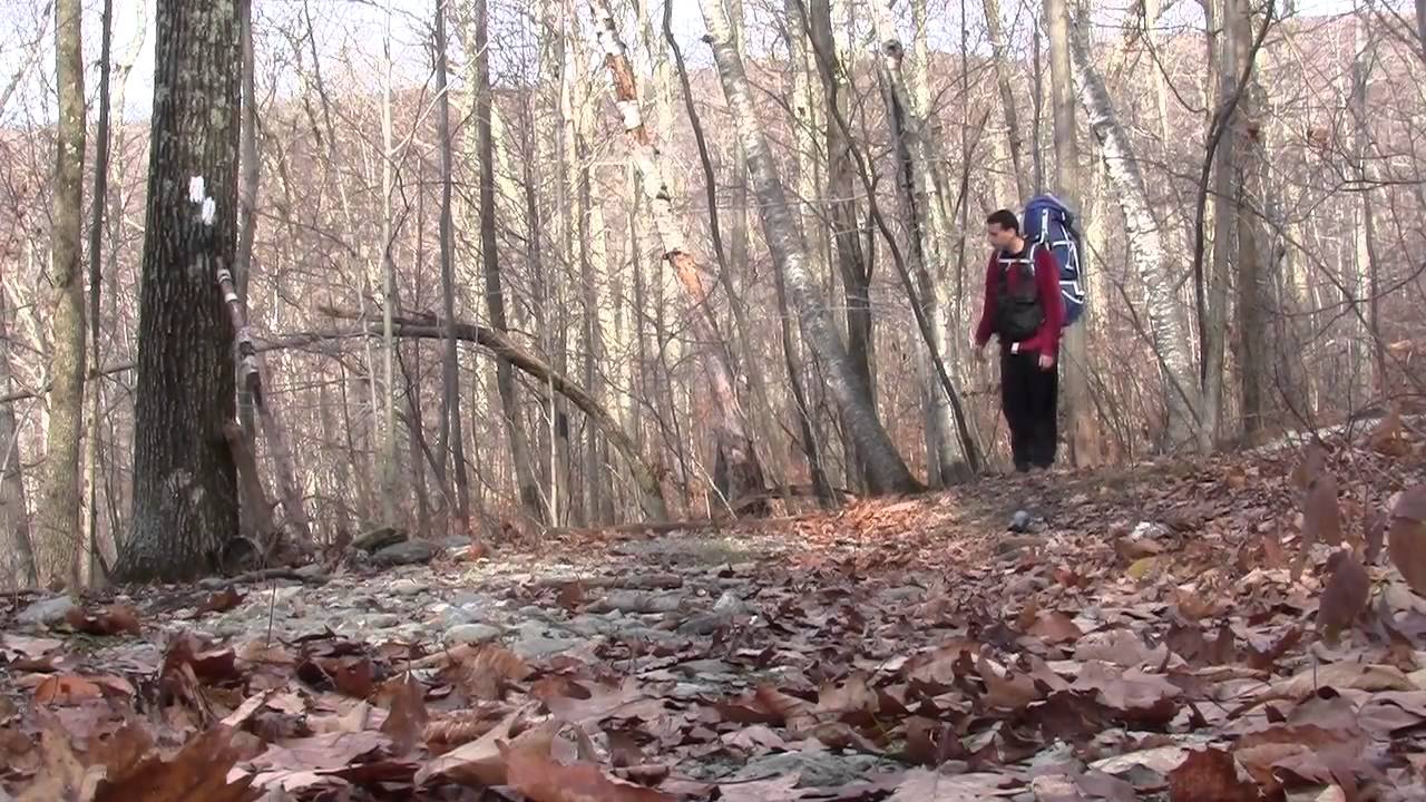 Alander Mtn hiking and camping in Massachusetts during fall