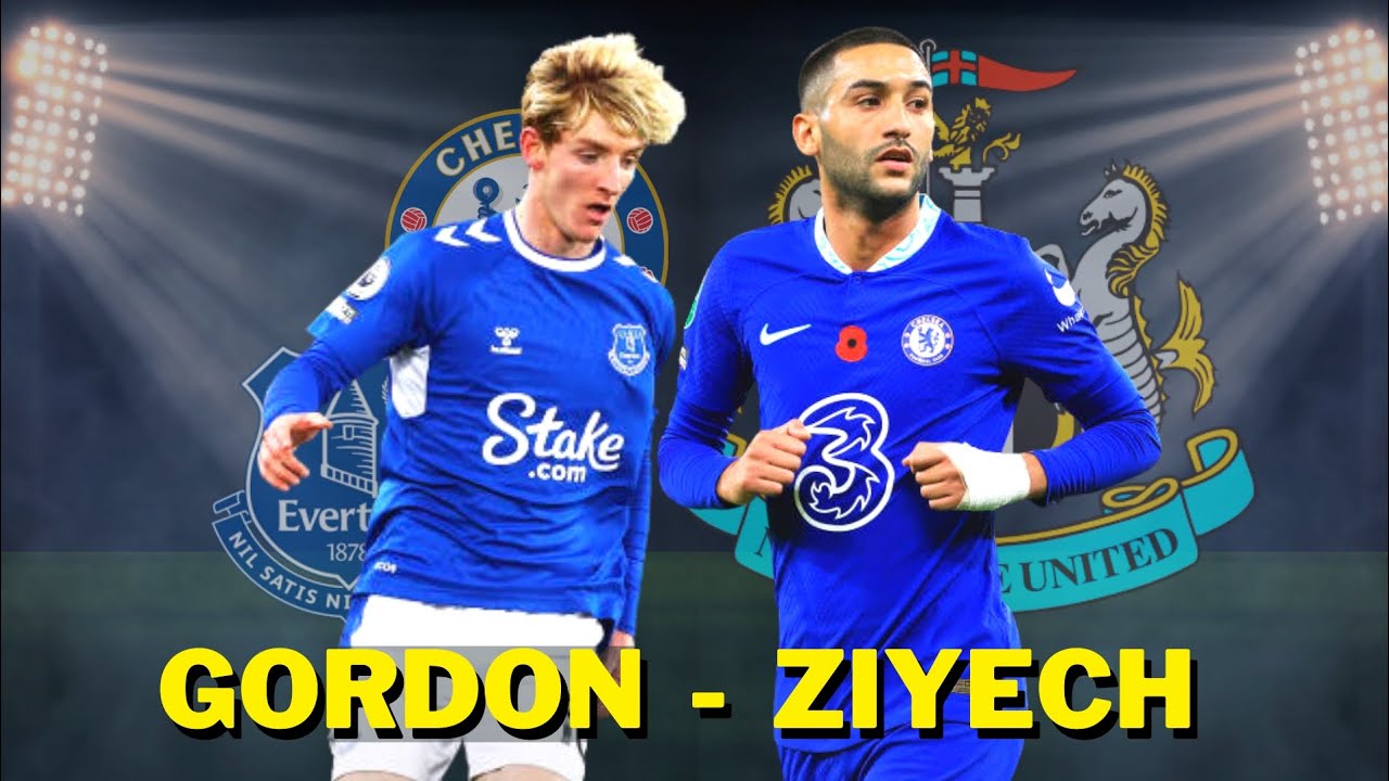 NUFC TRANSFER RUMOURS | ANTHONY GORDON & HAKIM ZIYECH