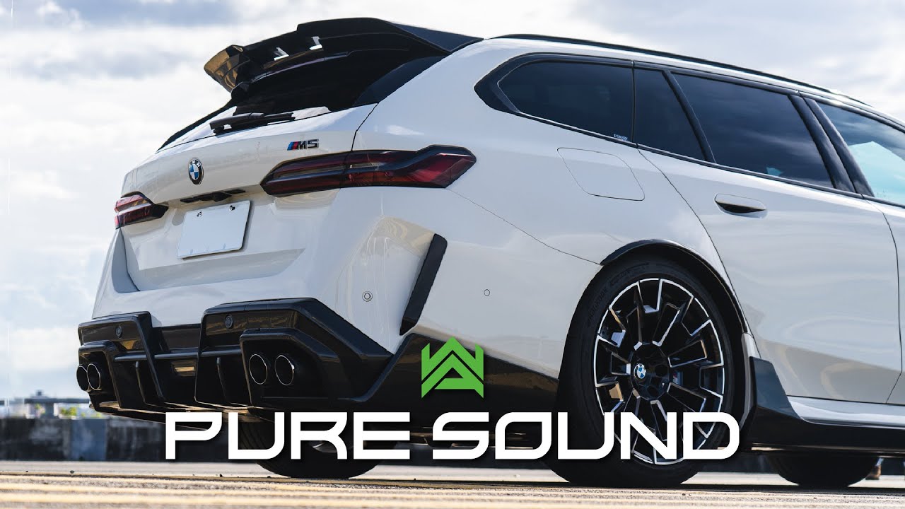 BMW G99 M5 Touring w/ ARMYTRIX Turbo-back Valvetronic Exhaust