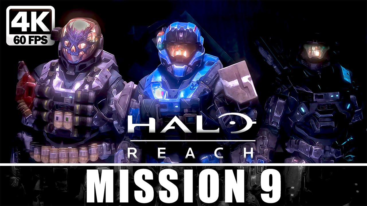Прохождение Halo: Reach – Миссия 9: Посылка (без комментариев) 4K 60FPS
