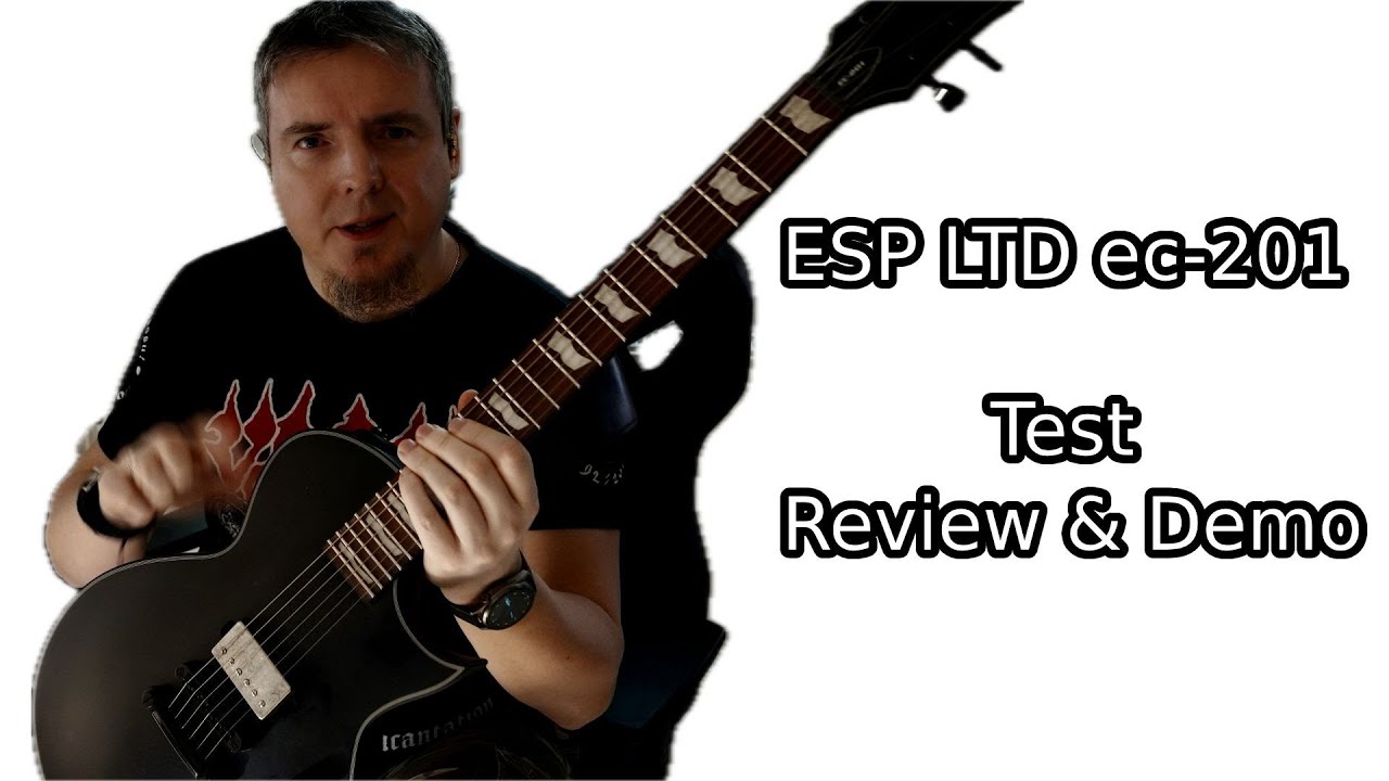 Gitara elektryczna | ESP LTD EC-201 | Test | Review and Demo