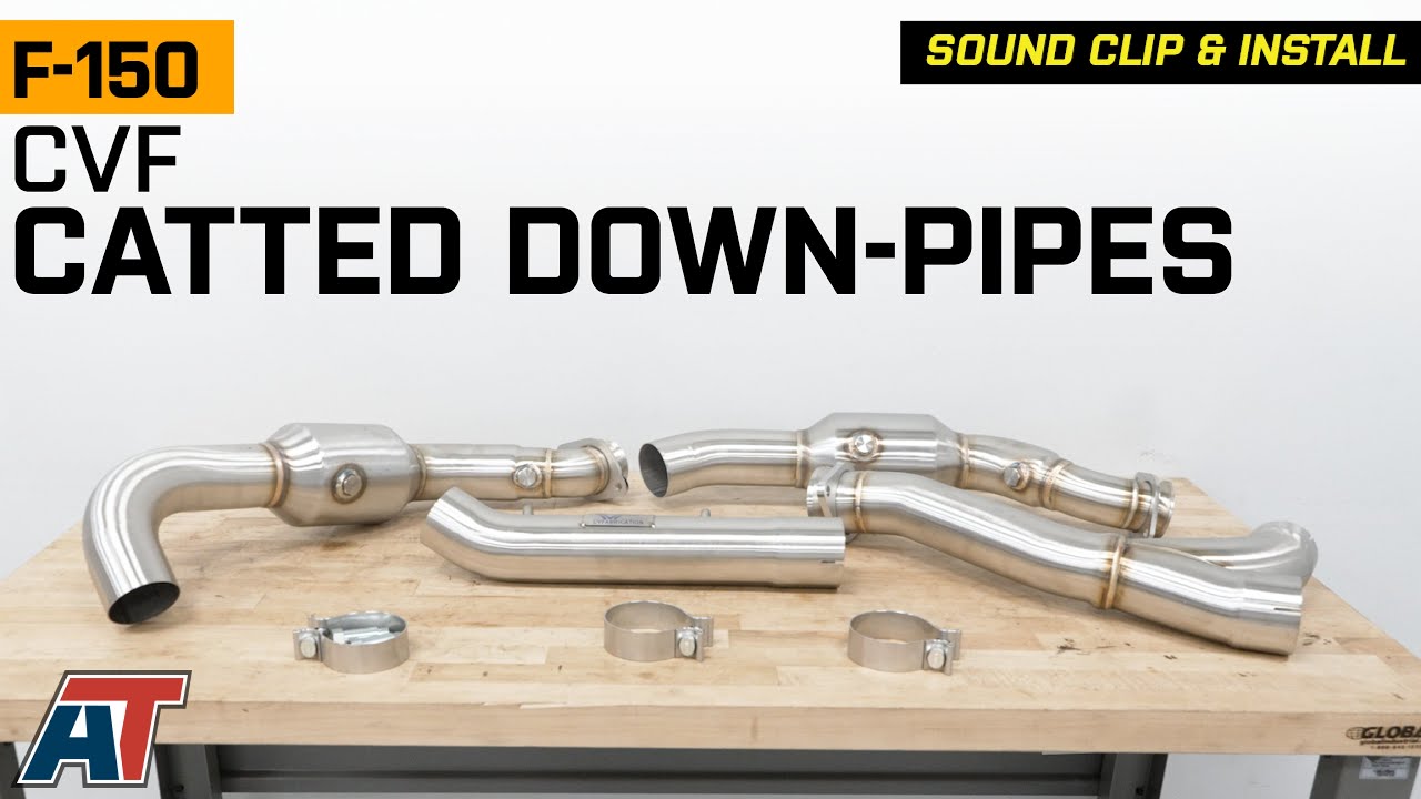 2015-2016 3.5L EcoBoost F-150 CVF Stainless Steel Catted Down-Pipes Review & Sound Clip