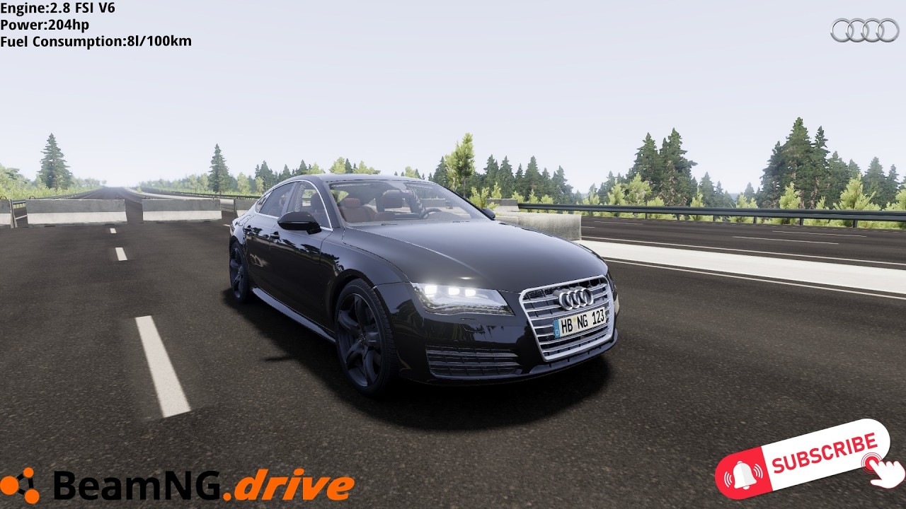 BeamNG Drive - Audi A7 2.8 FSI