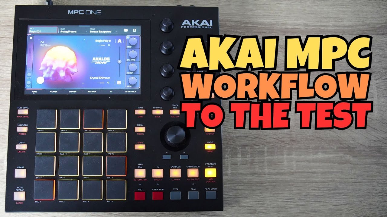 Making Beats With ANALOG DREAMS on AKAI MPC