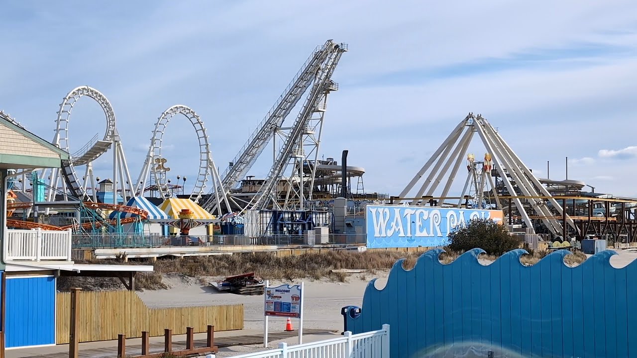 Giant Wheel taken down in Wildwood for refurbishment