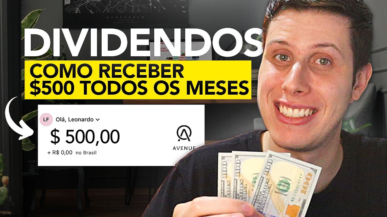 Dividendos 2023: U$500 todos os meses com as melhores A&Ccedil;OES, ETFs e REITs