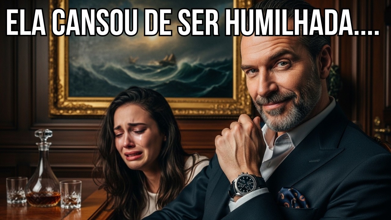 Humilhada todos os dias pelo marido,  ela se cansou!
