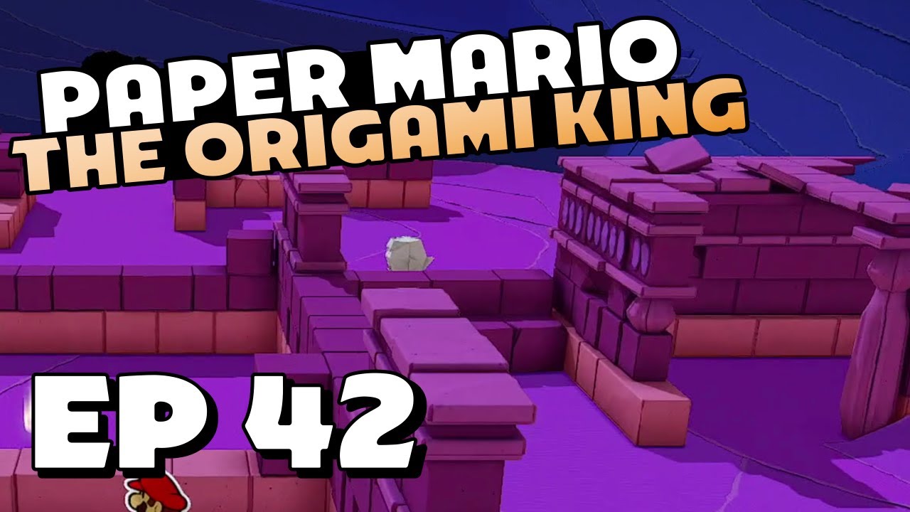 THE SCORCHED SANDPAPER DESERT! - Part 42 - Paper Mario: The Origami King 100% Walkthrough