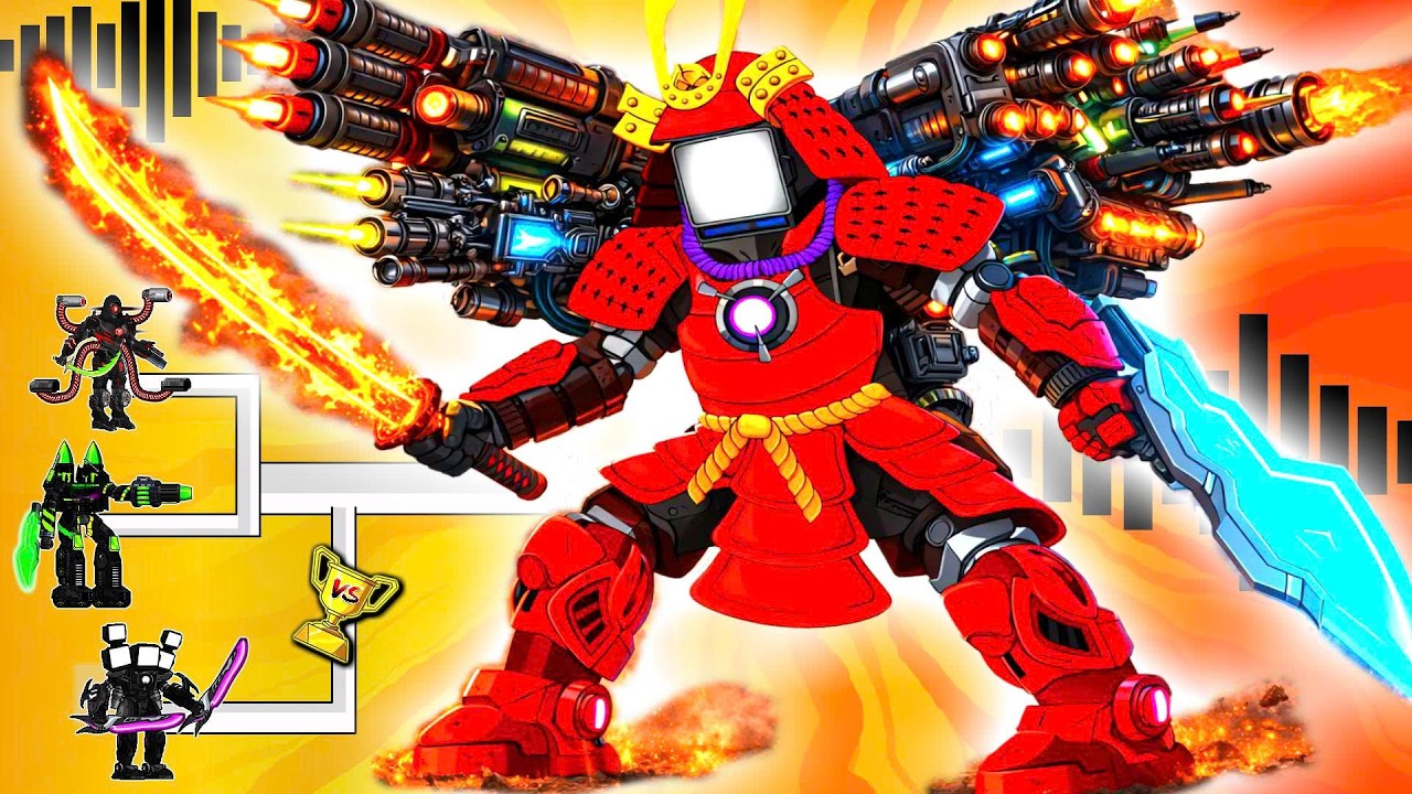 SAMURAI WAR MACHINE vs Tank Army – Ultimate Blade Fury!