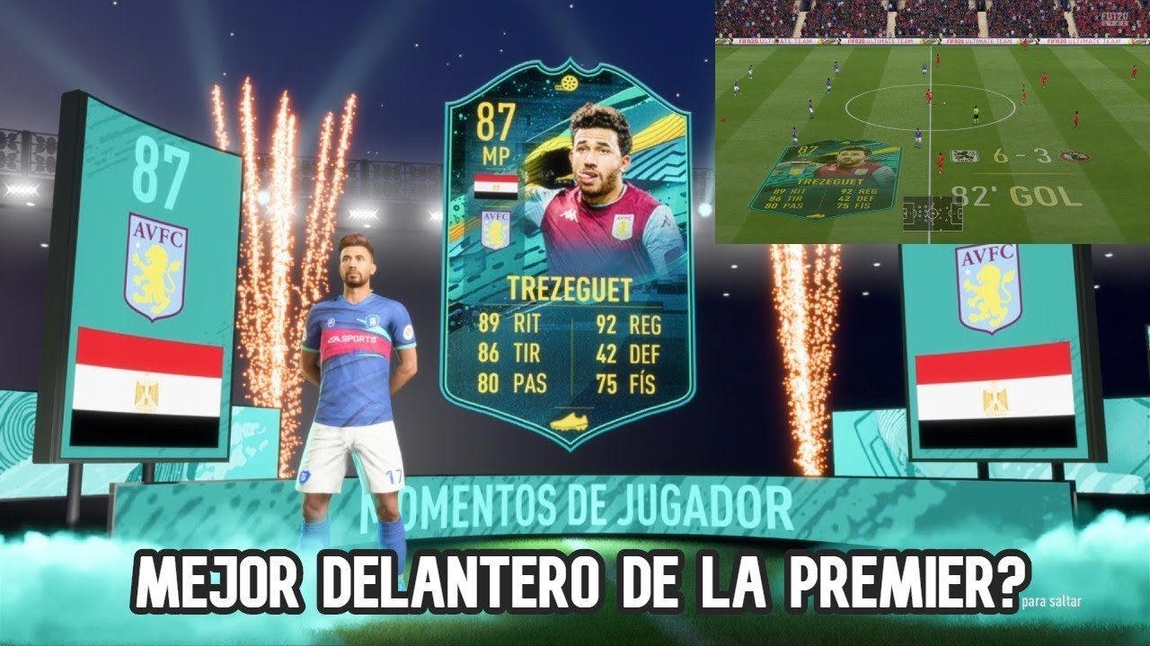 MAHMOUD HASSAN TREZEGUET MOMENTS 87 SBC REVIEW FIFA 20 / VALE LA PENA? SOLUCION SIN LEALTAD!