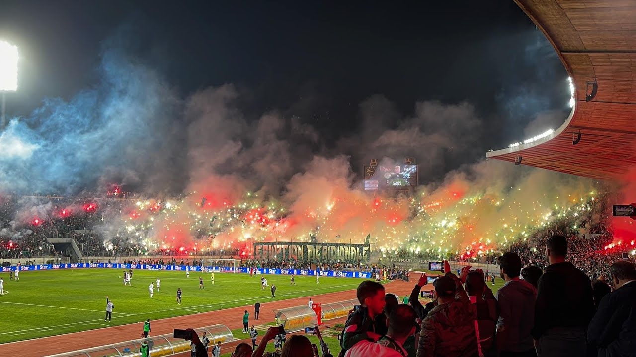 كراكاج عالمي لجمهور الكورفا السود كازابلانكا العالمية Raja Casablanca Vs DHJ