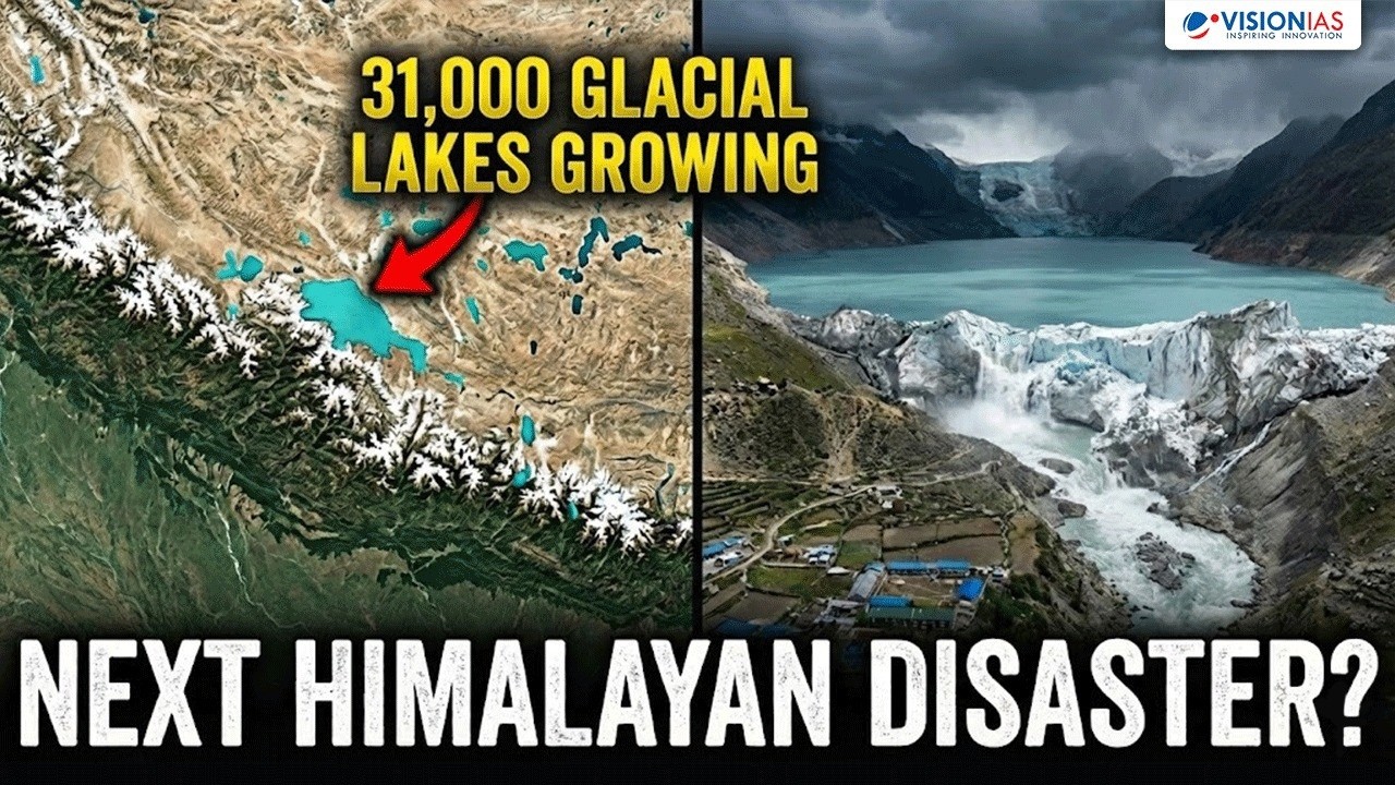 Himalayan Glacial Lake: Ticking Time Bombs Above 31M People | What are Glacial Lake Outburst Floods?