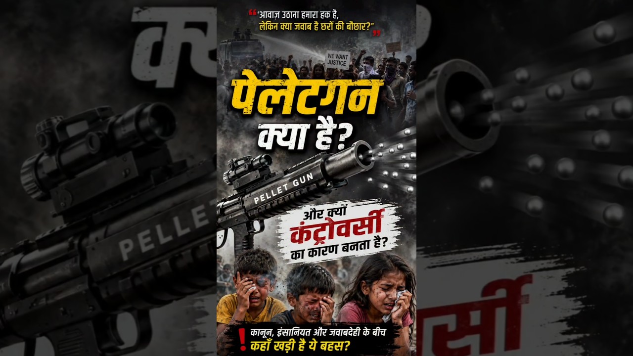 PELLET GUN CONTROVERSY| PELLET GUN | #cjp #neet #police #delhi #viral