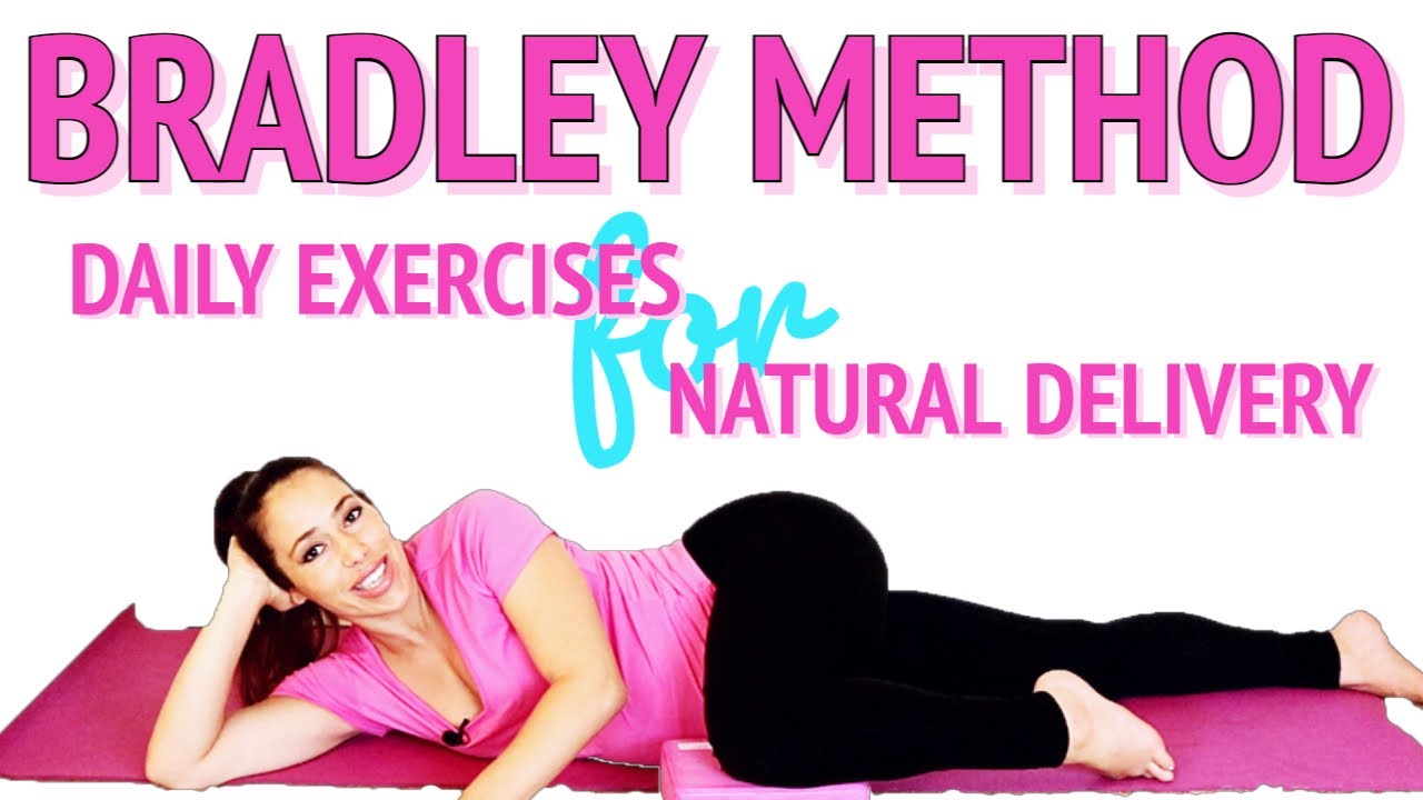 Daily Exercises to Help with Delivery based on the Bradley Method | Pregnancy Exercise for Delivery
