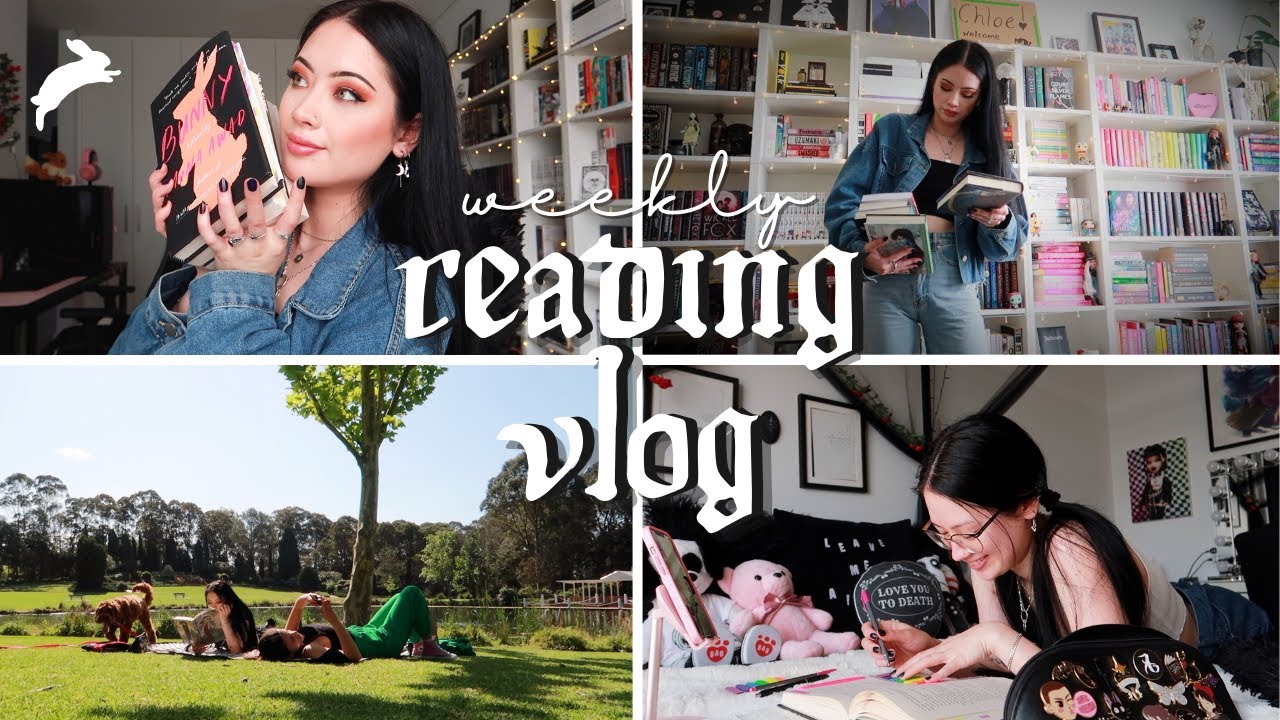 rereading a fave, reading at the park & loving a classique (who am i) | READING VLOG