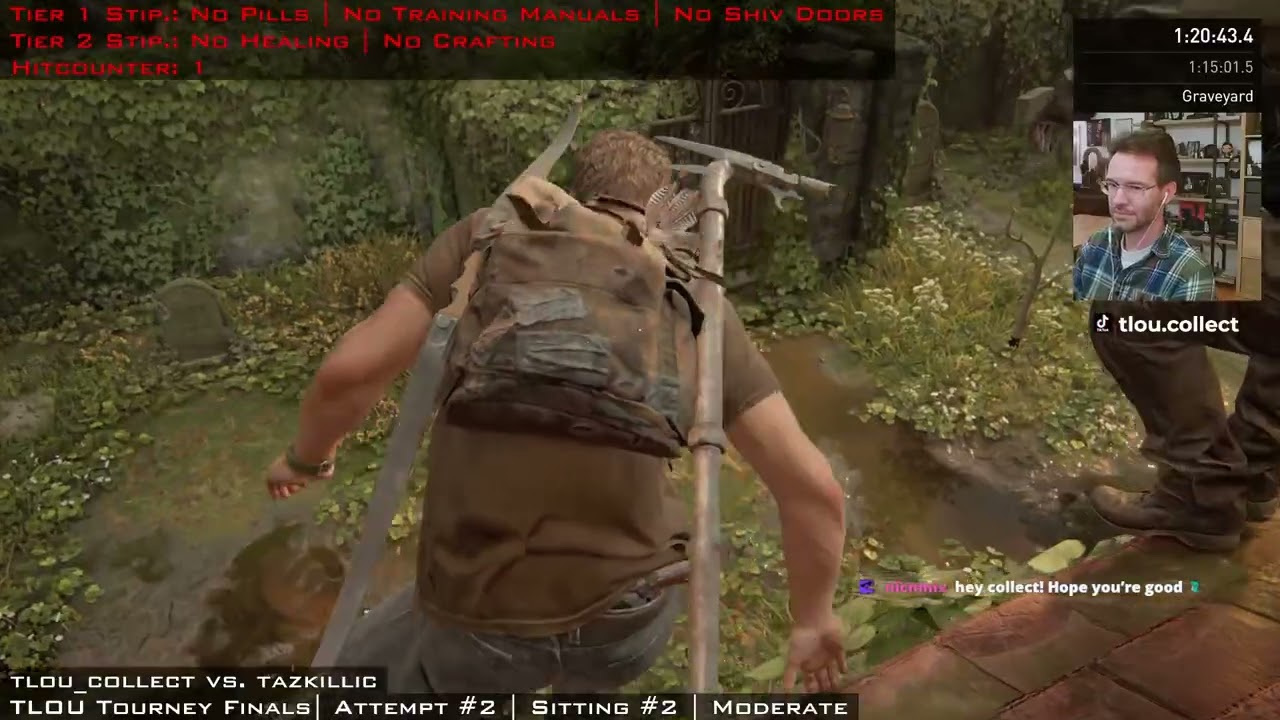 Attempt #2 | Sitting #2 | TLOU1 Tournament Finals | Moderate | DEATH Sniper Part