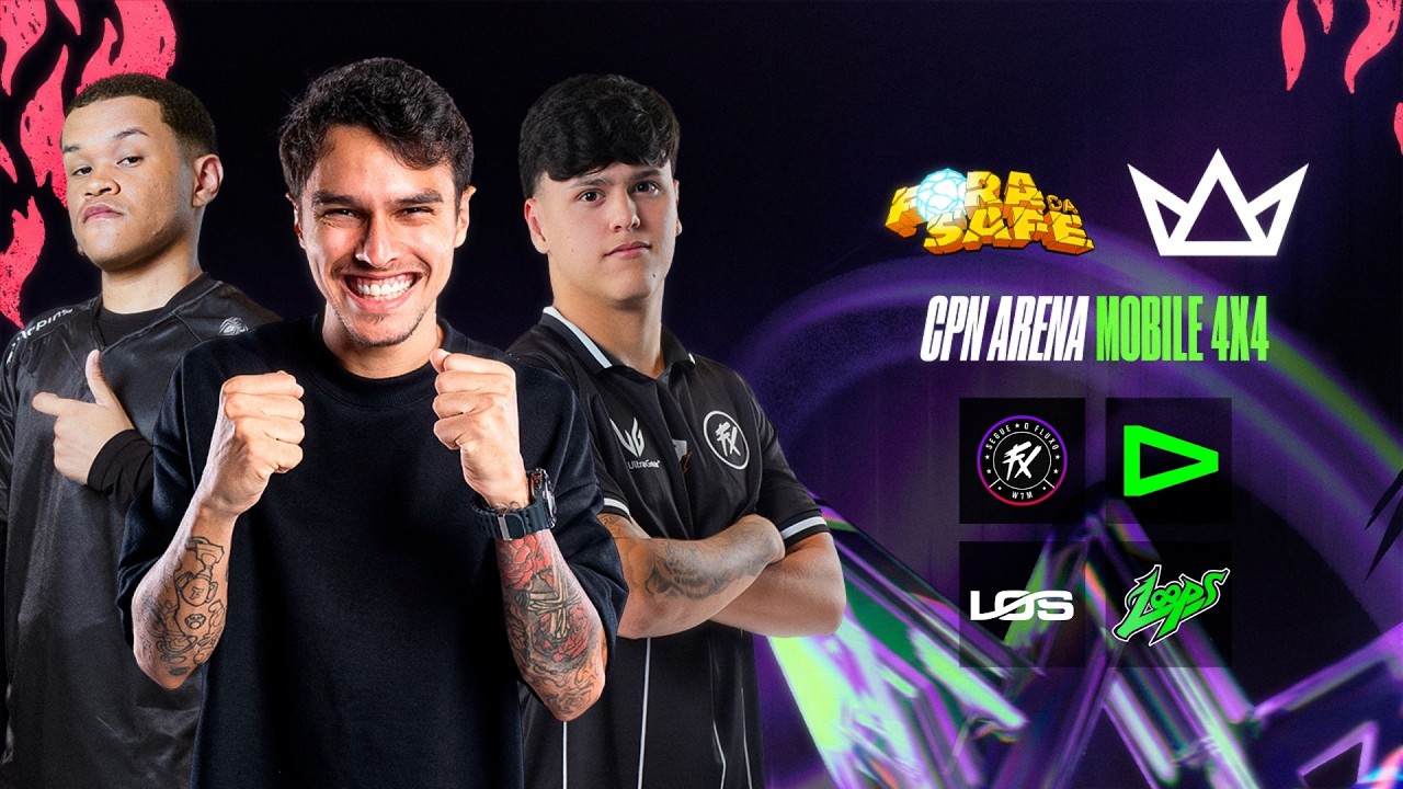 🔴CPN ARENA MOBILE 4X4 COM FORA DA SAFE 🔴#FREEFIRE