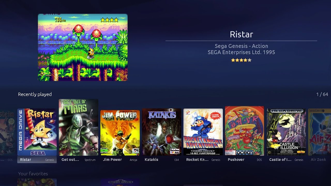 RetroX Emulation Frontend for Android