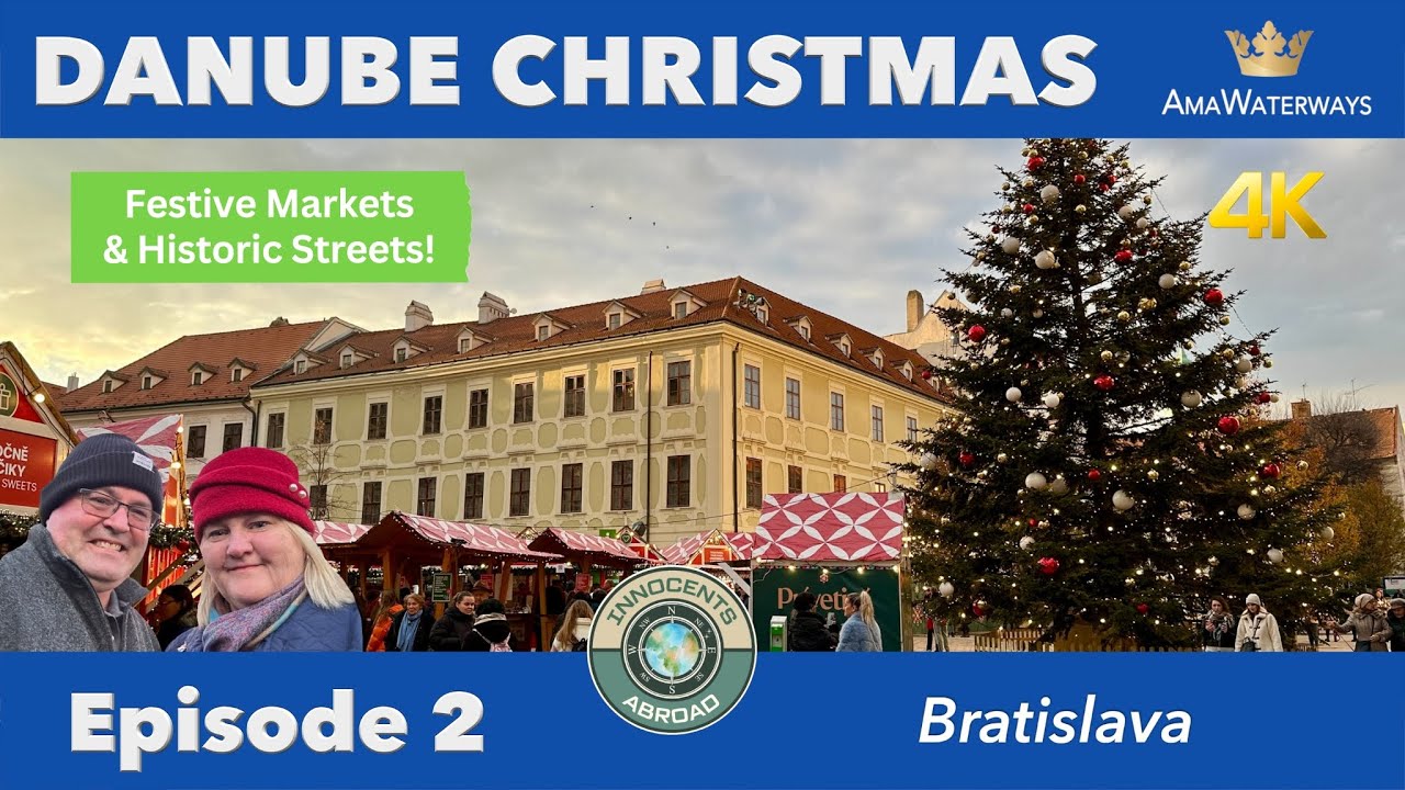 Bratislava Christmas Markets | Danube Vlog Episode 2 | AmaWaterways