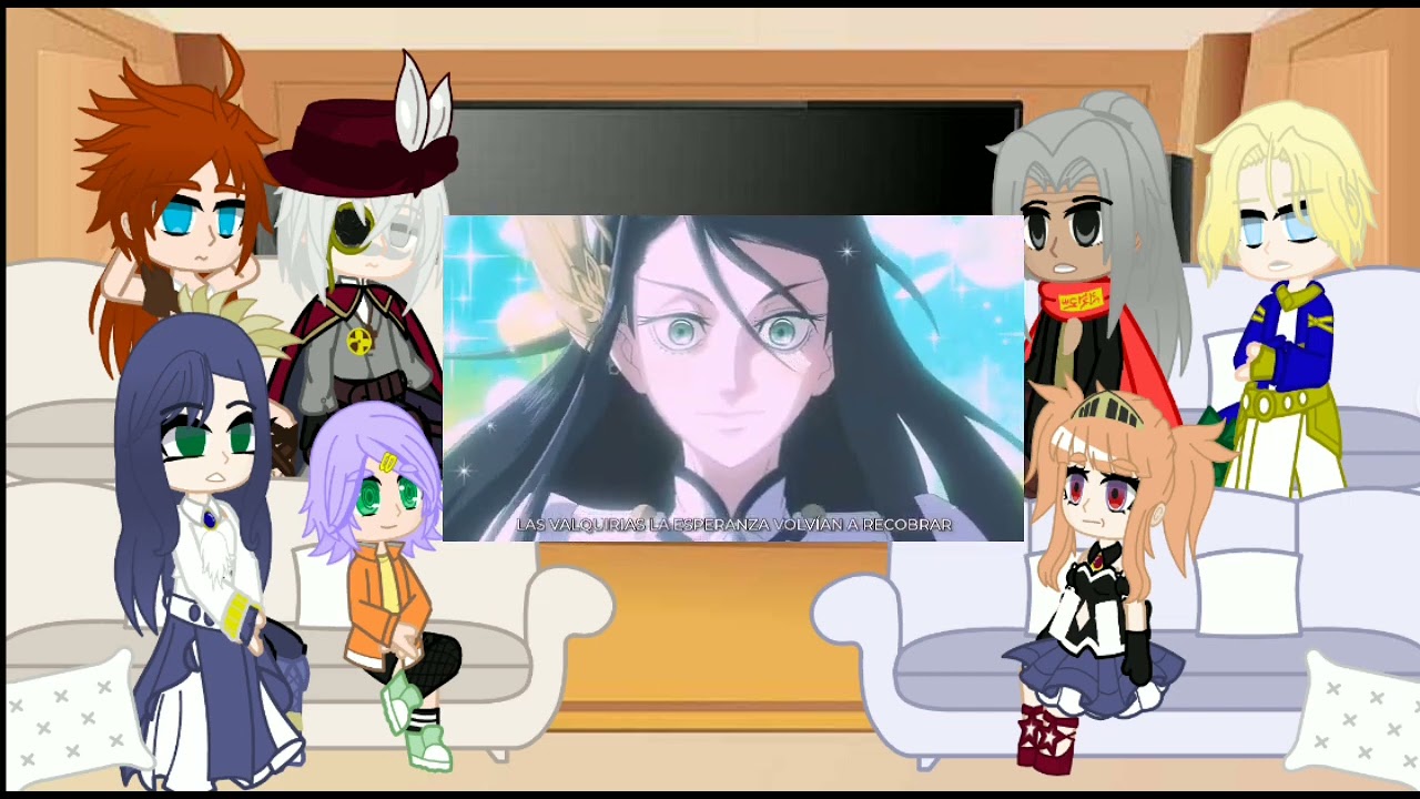 Los personajes de SNV reaccionan a Sasaki vs Poseidon y a tiktok de Sasaki y Poseidon { 3/8 }