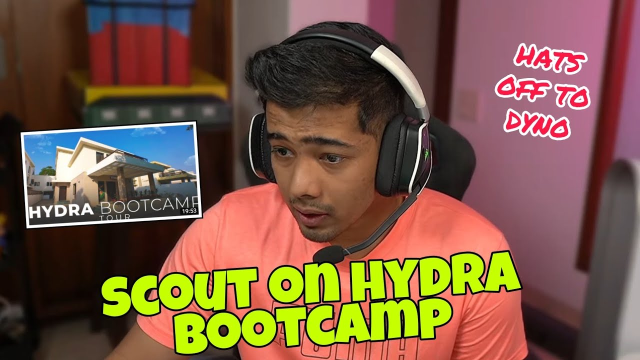 Scout reaction on Dynamo hydra bootcamp#shorts