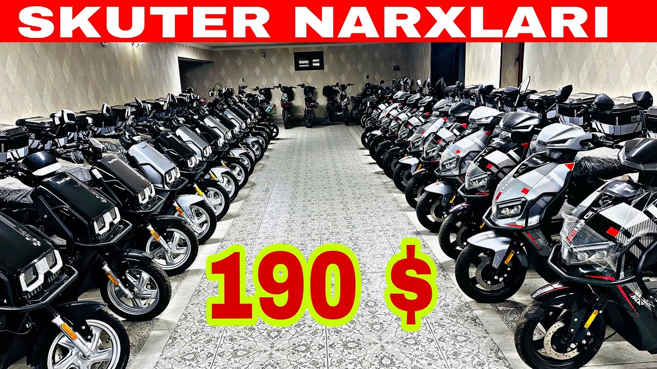 TEZ KORING SKUTER ELEKTORO MOTOROLLER NARXLARI 2026-YIL 