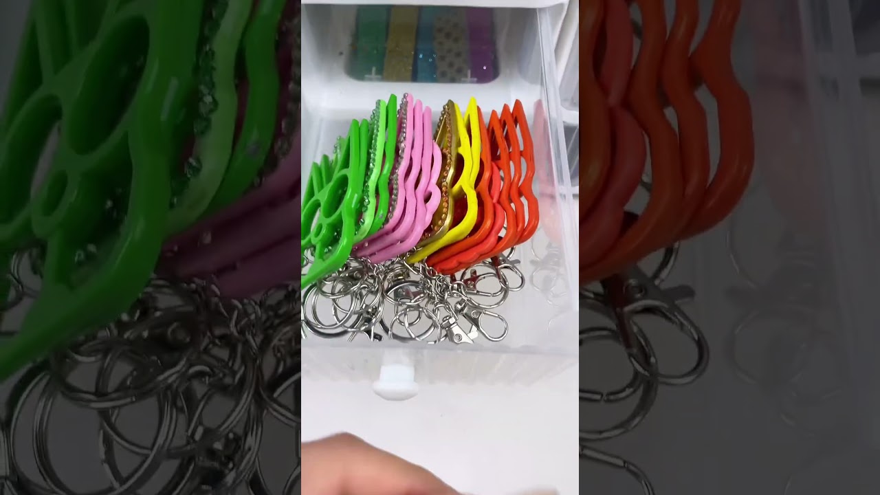 All gold order!!👑👑which one next? #asmr #keychain #usa #diy #packing #safety #selfdefense #fyp
