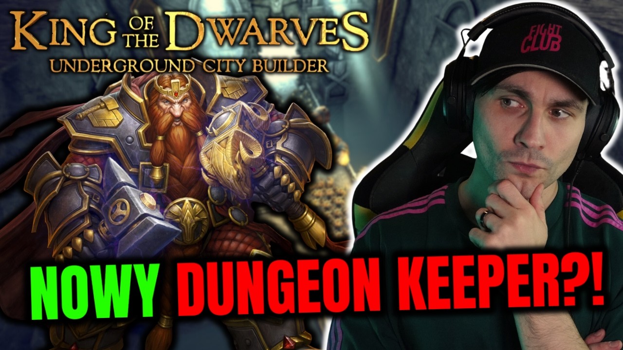 King of the Dwarves - Ten krasnoludzki city builder totalnie mnie zaskoczył