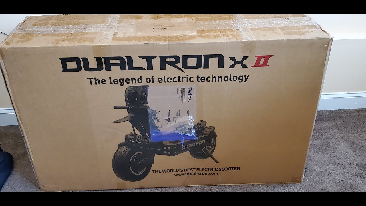 Dualtron X2 Electric Scooter Unboxing: North Carolina 1-25-2021