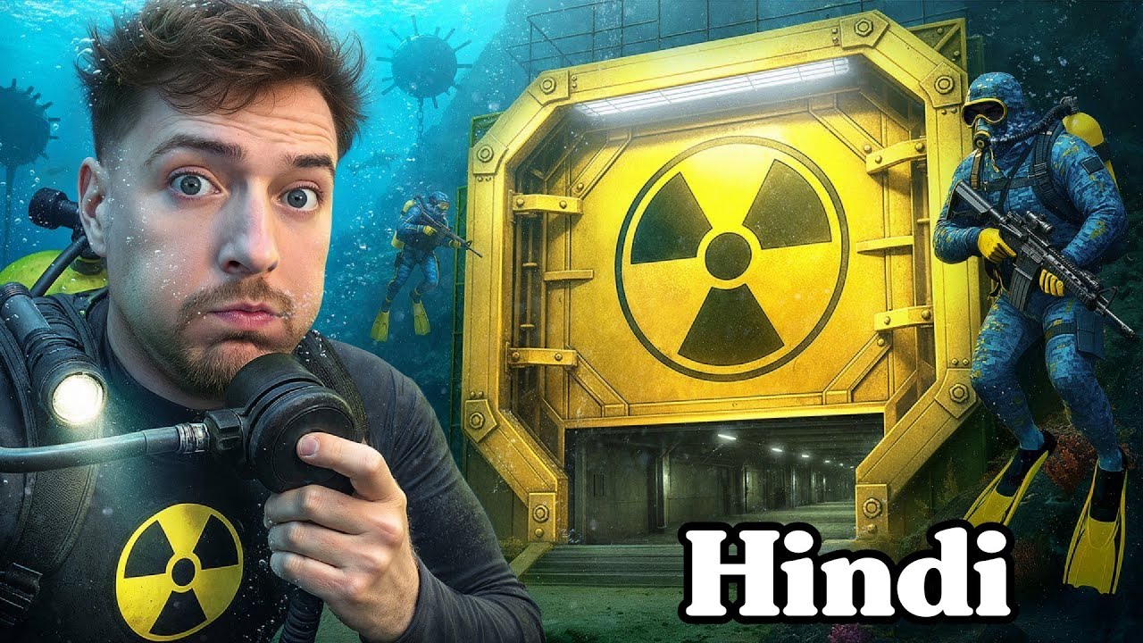 $1 vs $1,000,000,000 Nuclear Bunker In Hindi | Mr Beast Hindi | Mrbeast in Hindi @MrBeast 